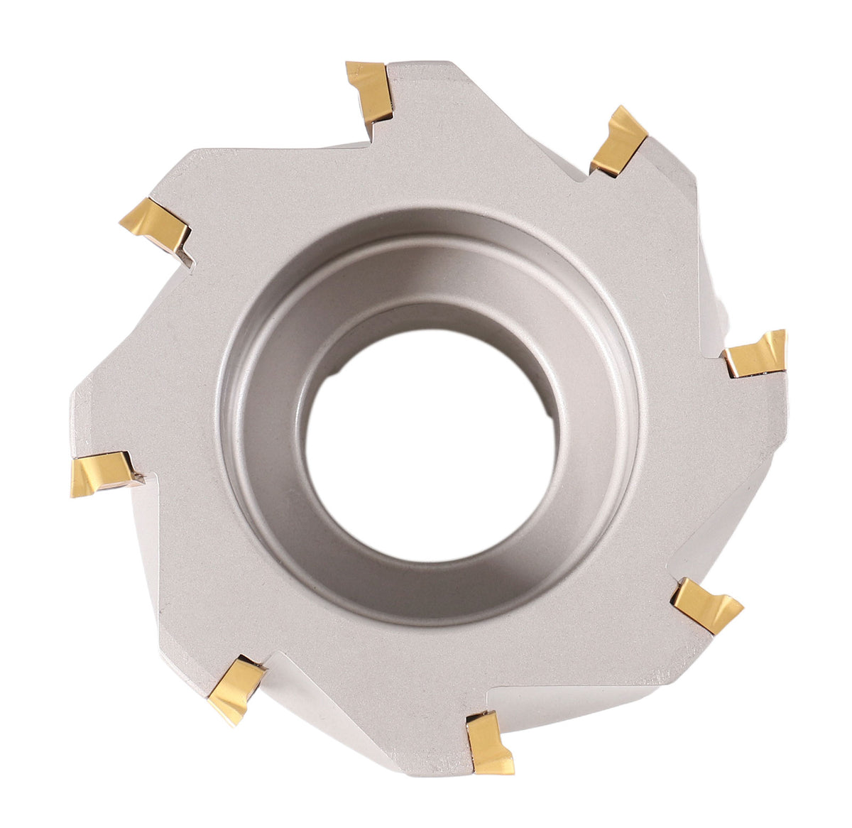 4508-0020B, 4" x 1-1/2" 90 Deg. Fraise à épaules carrées indexables avec inserts APKT1604