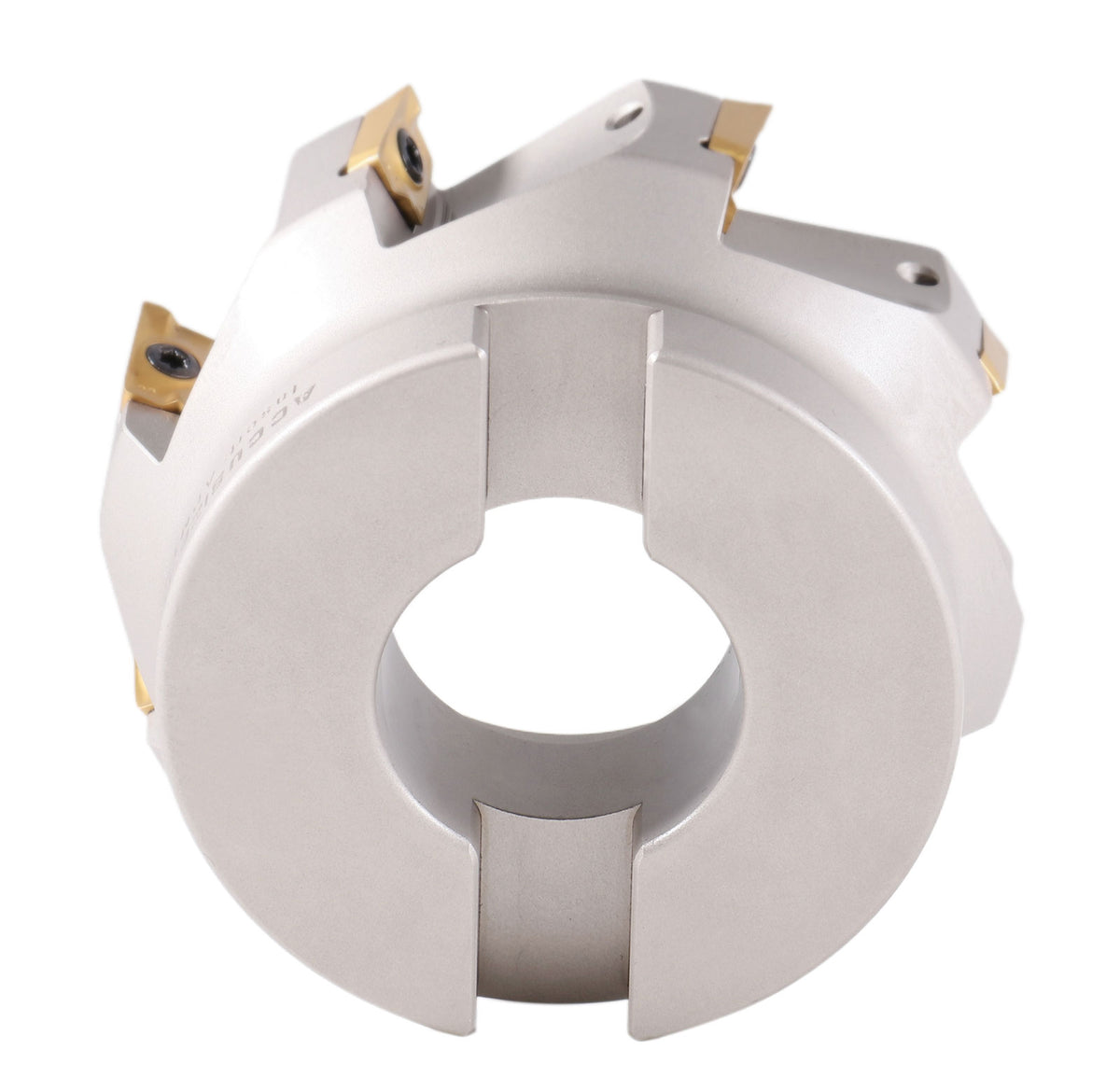 4508-0020B, 4" x 1-1/2" 90 Deg. Fraise à épaules carrées indexables avec inserts APKT1604