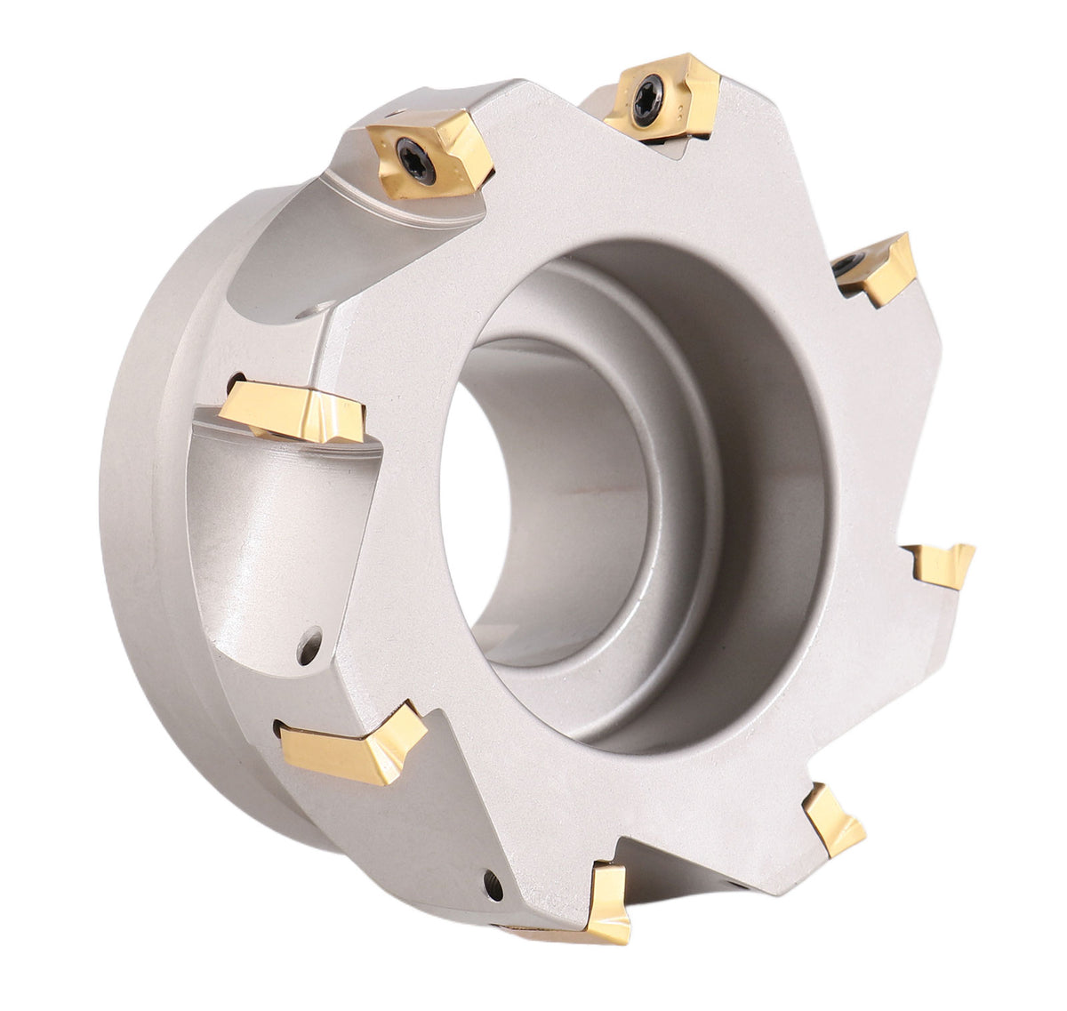 4508-0020B, 4" x 1-1/2" 90 Deg. Fraise à épaules carrées indexables avec inserts APKT1604