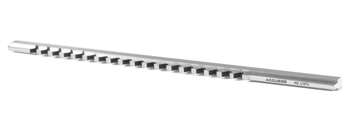 H.S.S. Keyway Broach, Metric, Inch, Style A, Style B, Style C, Style D, Style E & Style F