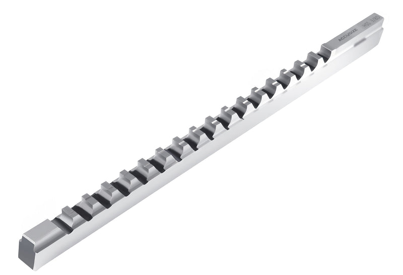 3/8'' to D, Hss Keyway Broach, Fractional, Imperial, 5000-0026