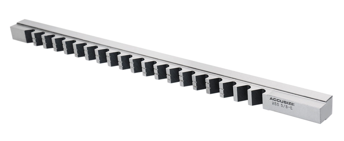 H.S.S. Keyway Broach, Metric, Inch, Style A, Style B, Style C, Style D, Style E & Style F