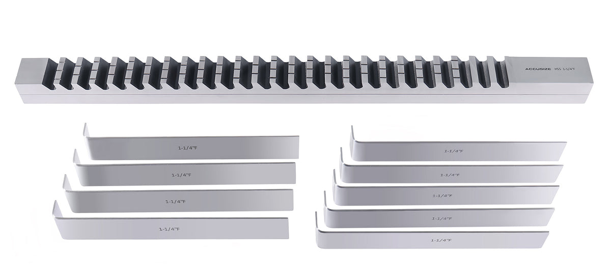 H.S.S. Keyway Broach, Metric, Inch, Style A, Style B, Style C, Style D, Style E & Style F