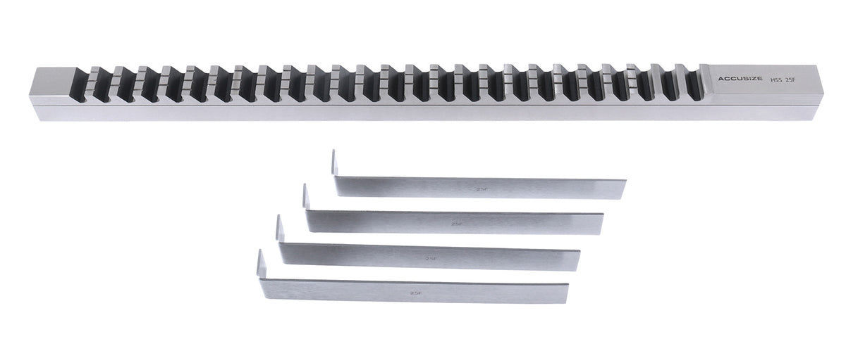 H.S.S. Keyway Broach, Metric, Inch, Style A, Style B, Style C, Style D, Style E & Style F