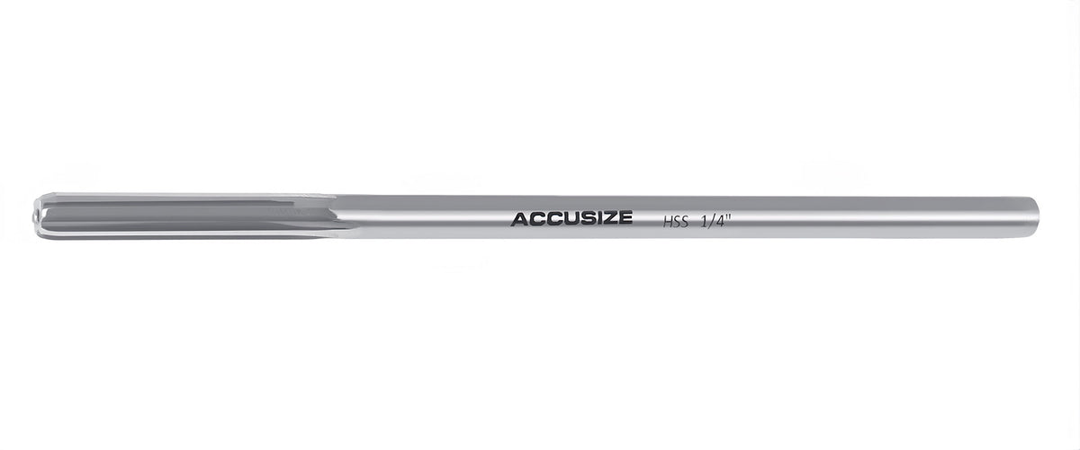 Inch ANSI HSS M2 Single Straight Flute Chucking Reamers