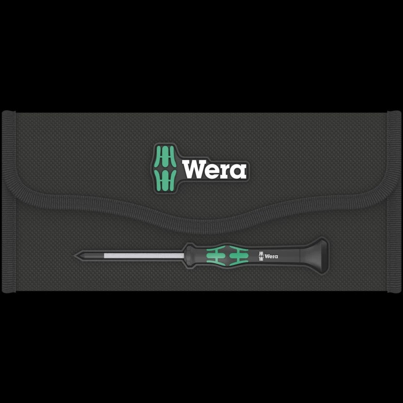 Wera Kraftform Micro 12 Electronics 1 Jeu de tournevis pour applications électroniques, 12 pièces