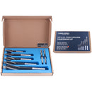7 Pc Metric Hss Solid Capscrew Counterbore Set, 3 Flute, Straight Shank, 508S-007m
