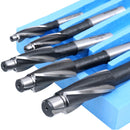 7 Pc Metric Hss Solid Capscrew Counterbore Set, 3 Flute, Straight Shank, 508S-007m