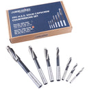 7 Pc Metric Hss Solid Capscrew Counterbore Set, 3 Flute, Straight Shank, 508S-007m
