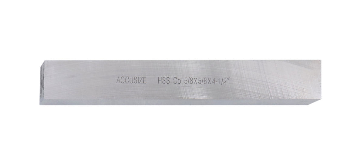 M35 (H.S.S. +5% ) Cobalt Lathe Tool Bits - Ground for Heavy Cuts on Casting and Forgings