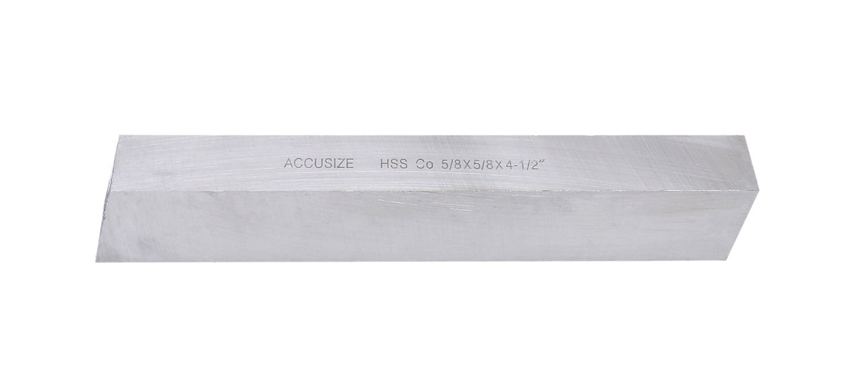 M35 (H.S.S. +5% ) Cobalt Lathe Tool Bits - Ground for Heavy Cuts on Casting and Forgings