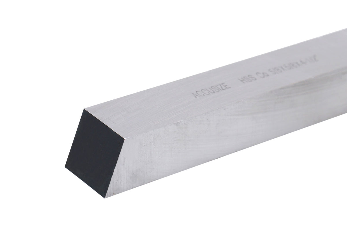 M35 (H.S.S. +5% ) Cobalt Lathe Tool Bits - Ground for Heavy Cuts on Casting and Forgings