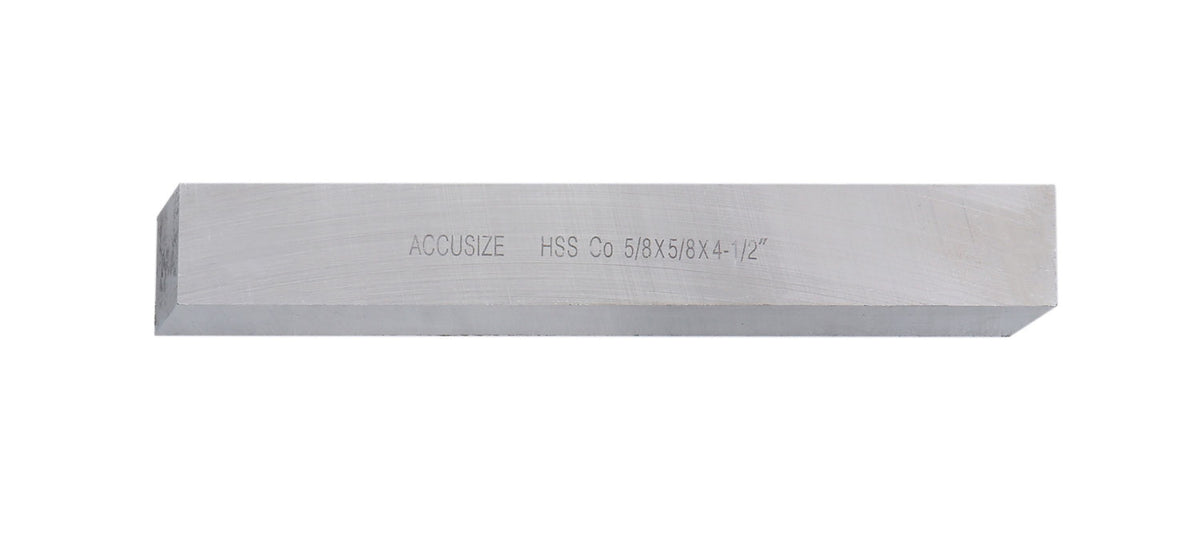 M35 (H.S.S. +5% ) Cobalt Lathe Tool Bits - Ground for Heavy Cuts on Casting and Forgings