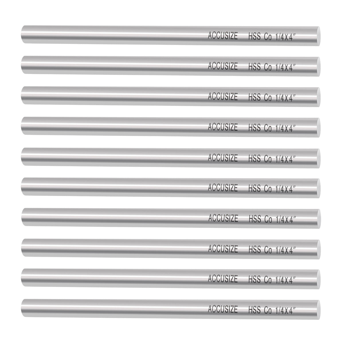 M35 (H.S.S. + 5% Cobalt) Round Tool Bit, Ground