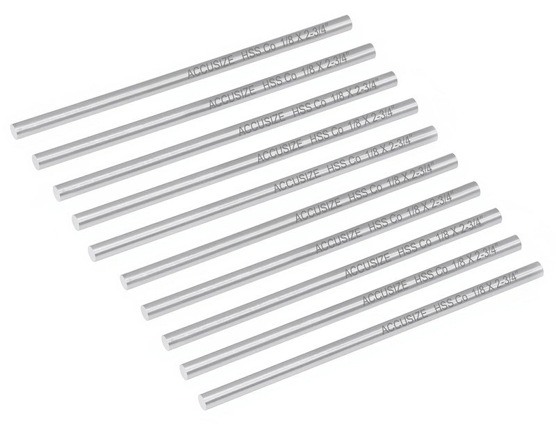 M35 (H.S.S. + 5% COBALT) ROUND TOOL BIT, GROUND