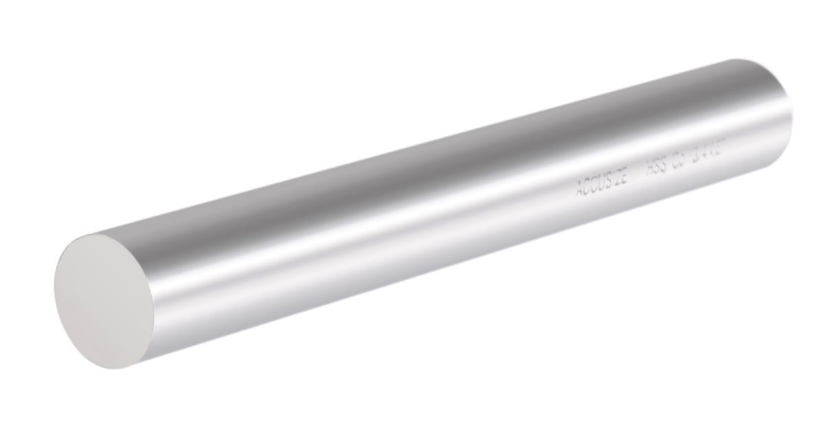 M35 (H.S.S. + 5% Cobalt) Round Tool Bit, Ground