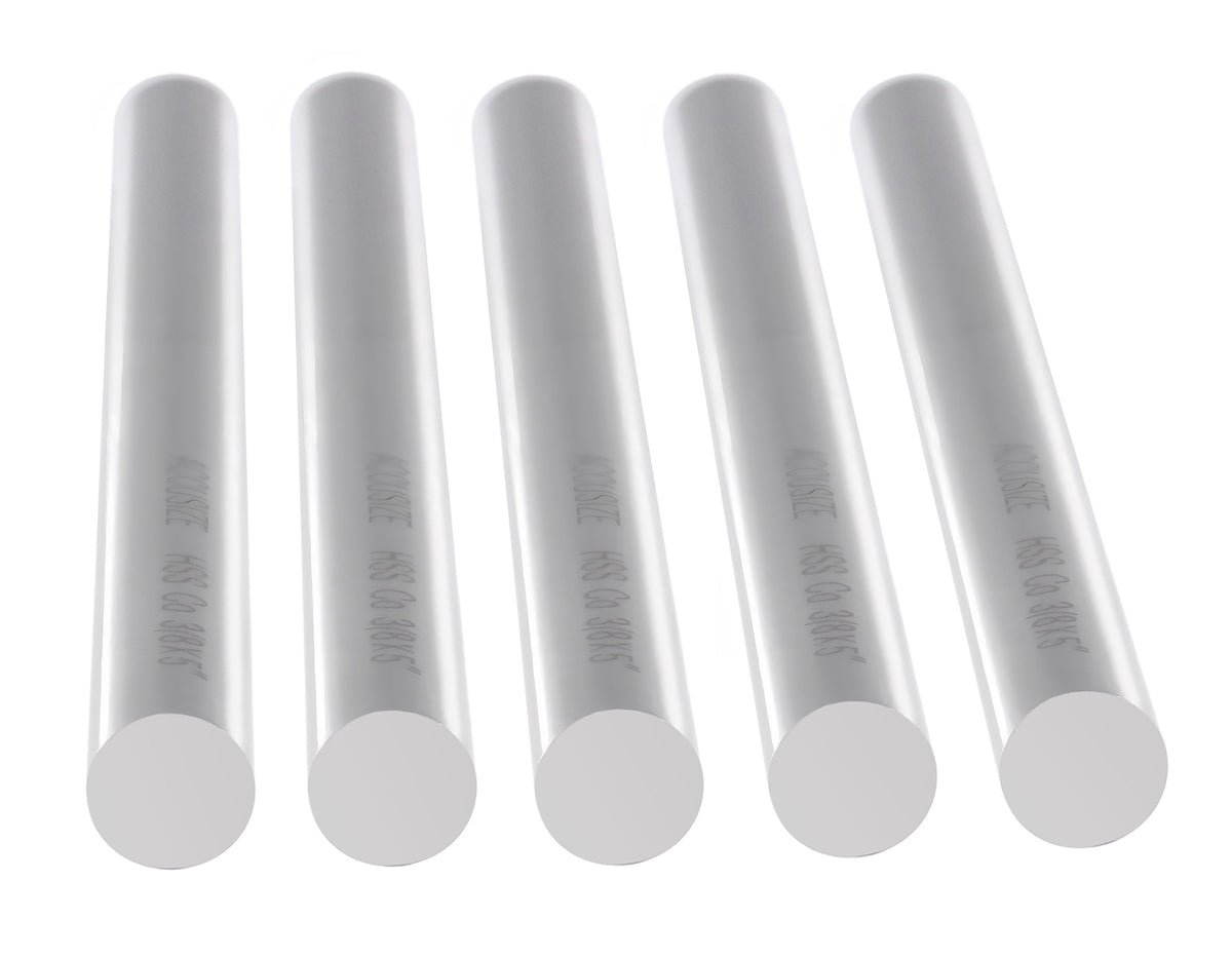 M35 (H.S.S. + 5% Cobalt) Round Tool Bit, Ground