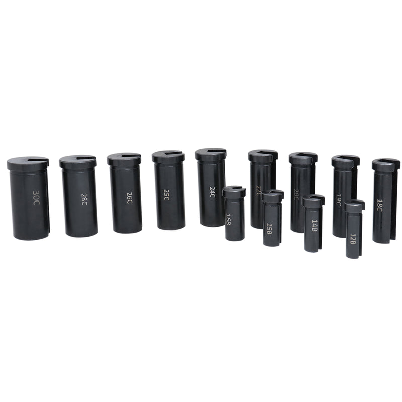 5100-0070, No.70 Metric Set 72 Combinations HSS Keyway Broach Sets