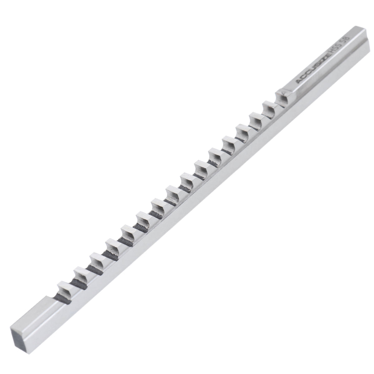 No.70 Metric Hss Keyway Broach Set, 4 mm, 5 mm, 6 mm and 8 mm Keyway Size, Style B and C, 5100-0070
