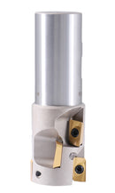 Helical Indexable Weldon Shank End Mill, Right Hand, Heavy Duty Cut