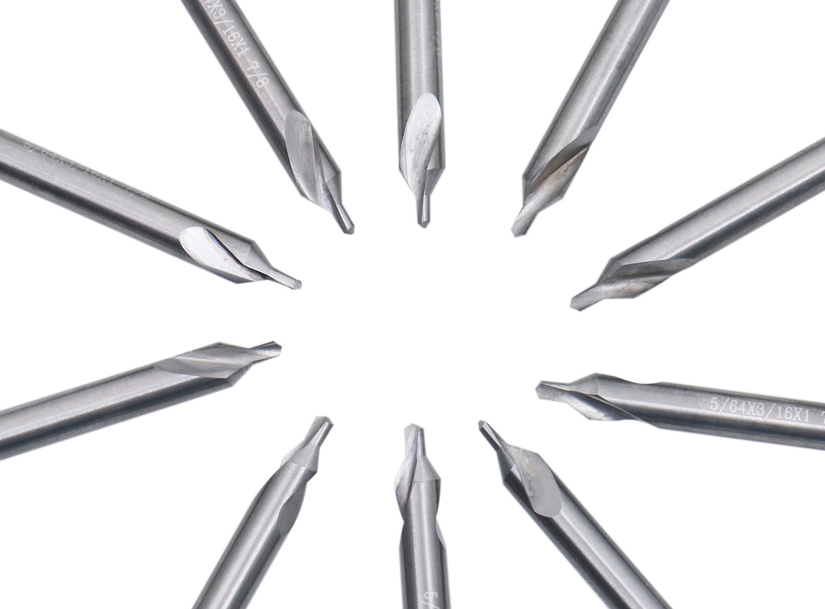 Right Hand Solid Carbide Center Drills