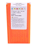 Self-Lock Carbide Cut-off GTN Carbide Inserts, 0 Degree Angle, for Cutting Steel, Aluminum or Stainless Steel 10Pcs/Set