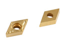 DCMT Carbide Inserts TiN Coated, 10 Pcs/Box