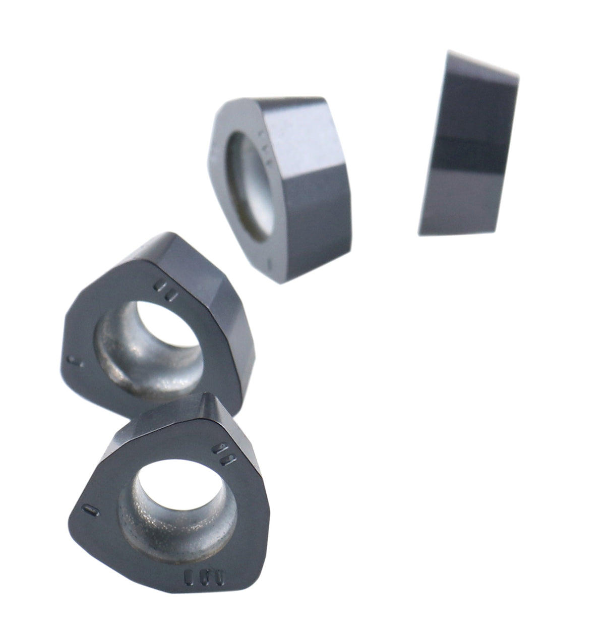 WPGT Carbide Inserts, TiALN Coated, for 0028-serial High Feed Face Mill & End Mills, 10pcs/package