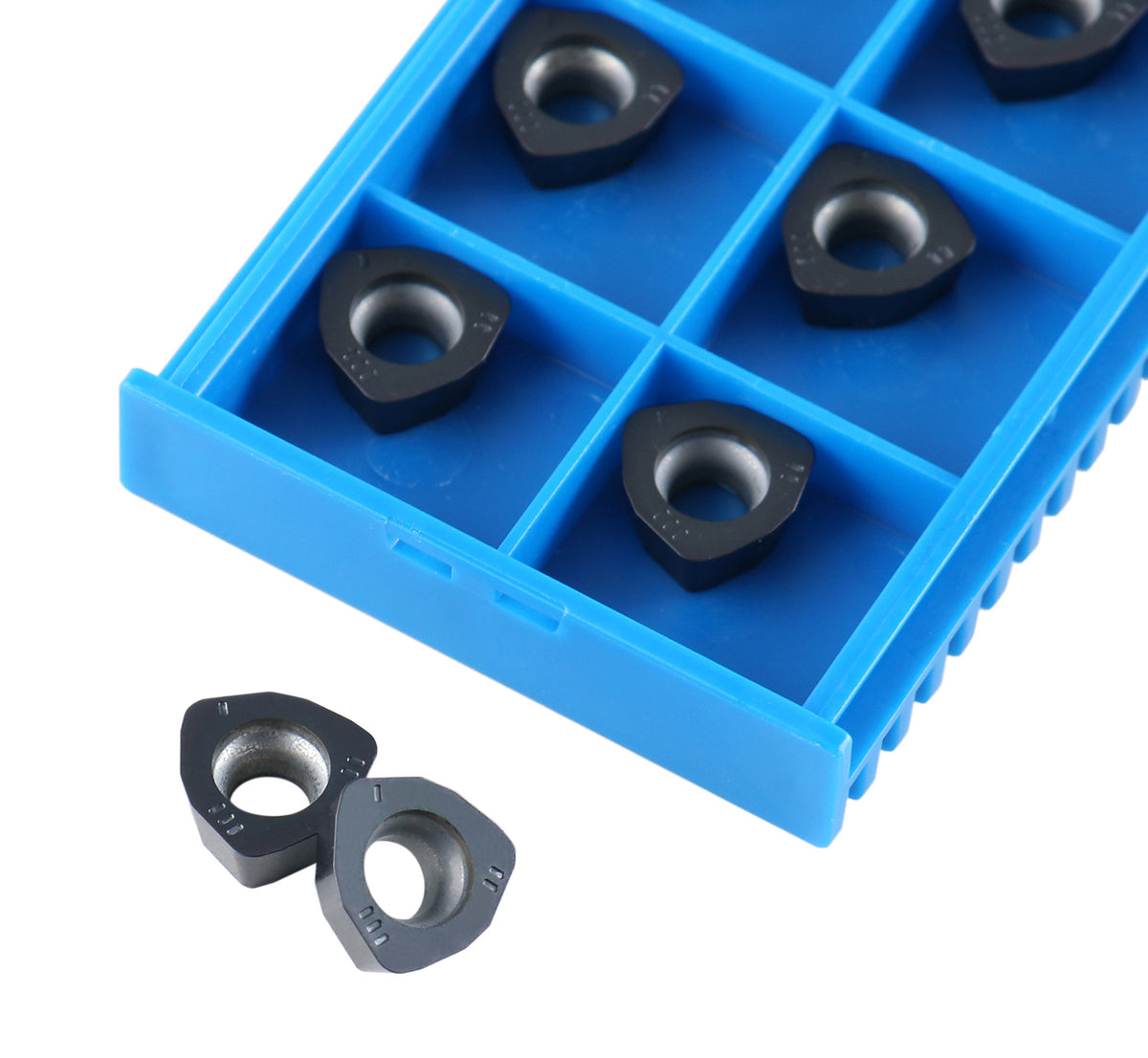WPGT Carbide Inserts, TiALN Coated, for 0028-serial High Feed Face Mill & End Mills, 10pcs/package