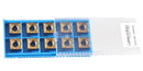 SCMT432 Carbide Inserts 10pcs/set, CVD coated, TiN Coated or Uncoated BU810
