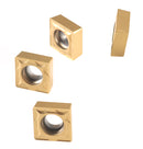 SCMT432 Carbide Inserts 10pcs/set, CVD coated, TiN Coated or Uncoated BU810