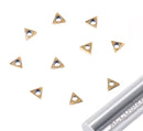Carbide Inserts, TCMT, TiN / CVD Coated, 10 PCS/SET