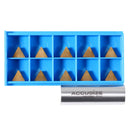 TPG, TiN Coated Carbide Inserts, 10 Pcs/Set