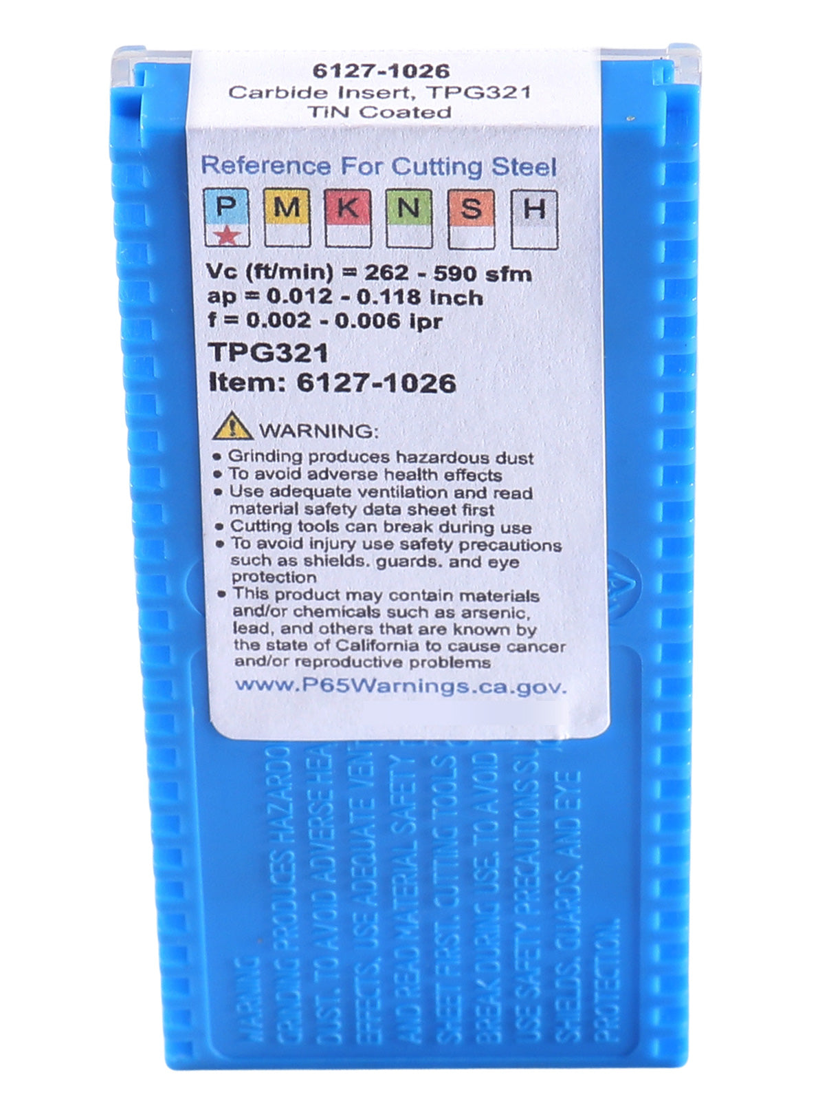 シグナル出品　64GB(32×2) TPG, TiN Coated Carbide Inserts, 10 Pcs/Set