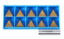 TPG, TiN Coated Carbide Inserts, 10 Pcs/Set
