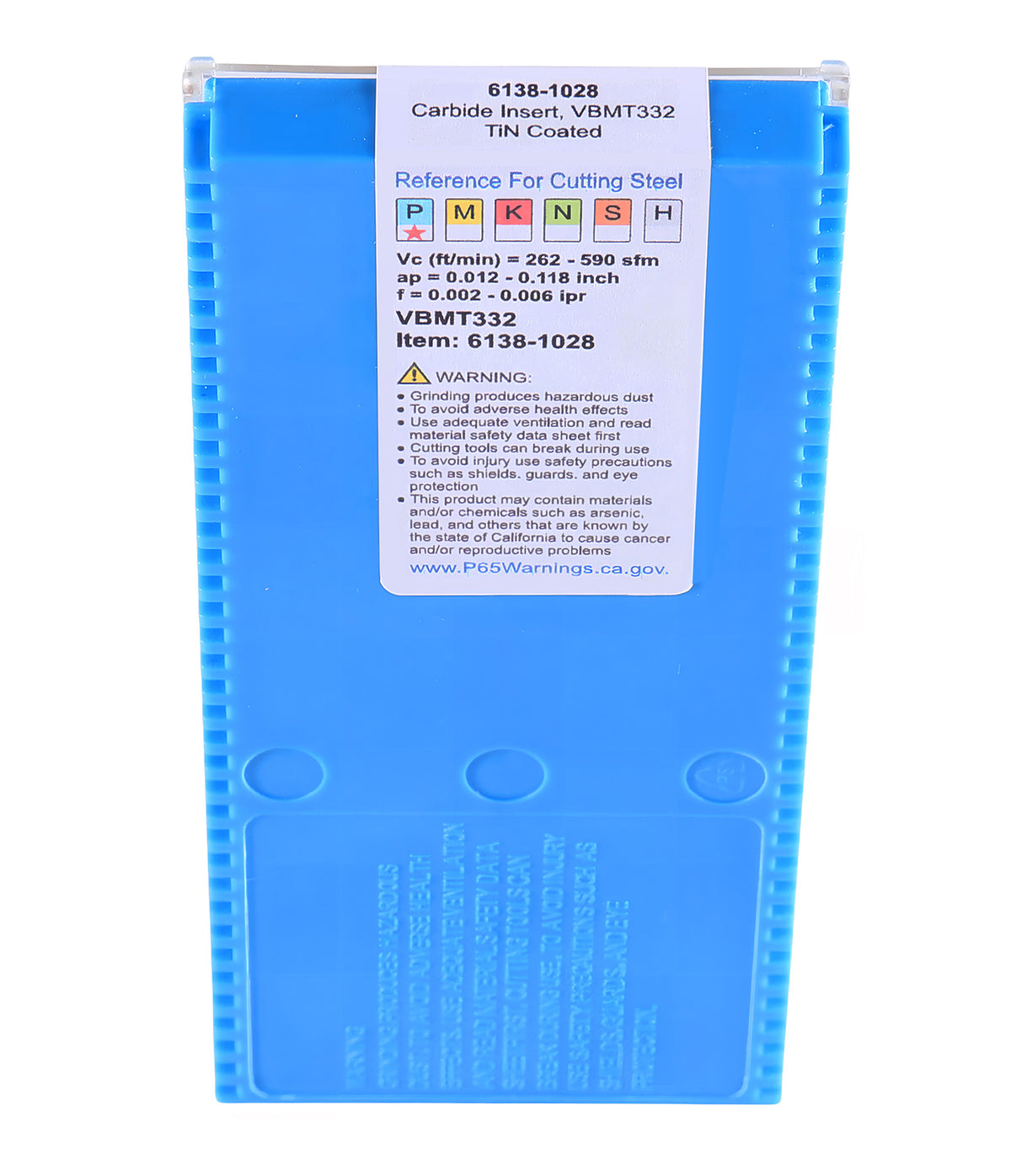 VBMT332, Inserts en carbure, revêtus de Tin, 10 pièces/Set