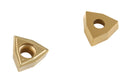 WCMT Inserts, TiN Coated, Carbide, 10 Pcs/Set