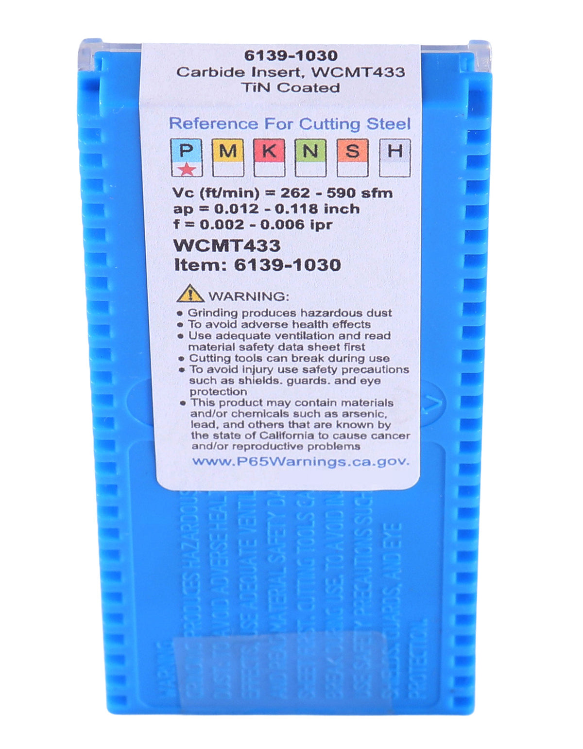WCMT Inserts, carbure, revêtement étN, 10 pièces/Set