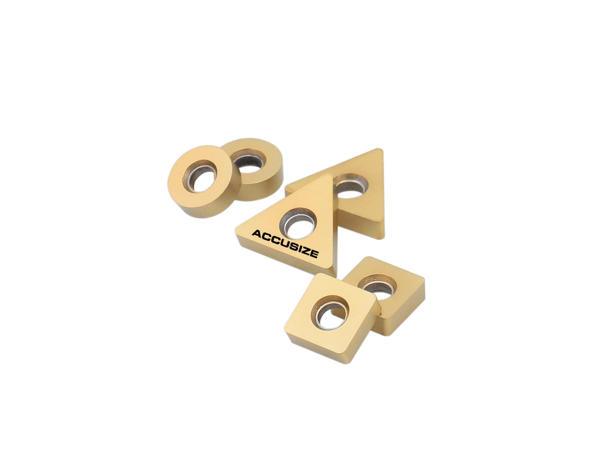 0046-0701, 6 ps/set Carbide Inserts 2 ps TNMA322, 2 ps SNMA 322, 2 ps RNMA 322 for Little Hogger Mills