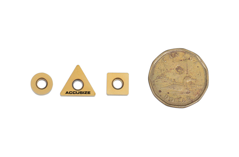 0046-0701, 6 ps/set Carbide Inserts 2 ps TNMA322, 2 ps SNMA 322, 2 ps RNMA 322 for Little Hogger Mills