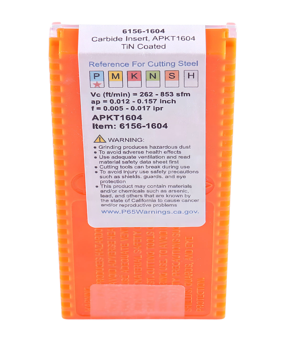 APKT TiN Coated, Carbide Inserts, 10 Pcs/Box