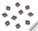 Carbide inserts, CVD Coating, CNMG, Black/Yellow, 10 ps/box