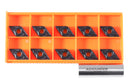Carbide Inserts Cvd Coating Dnmg432, 10 Pcs/Box, Black/Yellow, 6206-1028