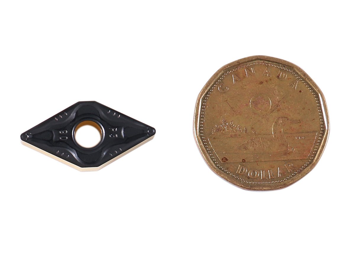DNMG332, 432 & 442 Carbide Inserts, CVD Coated, Black/Yellow, 10 ps/box