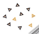Carbide Inserts, TCMT, TiN / CVD Coated, 10 PCS/SET
