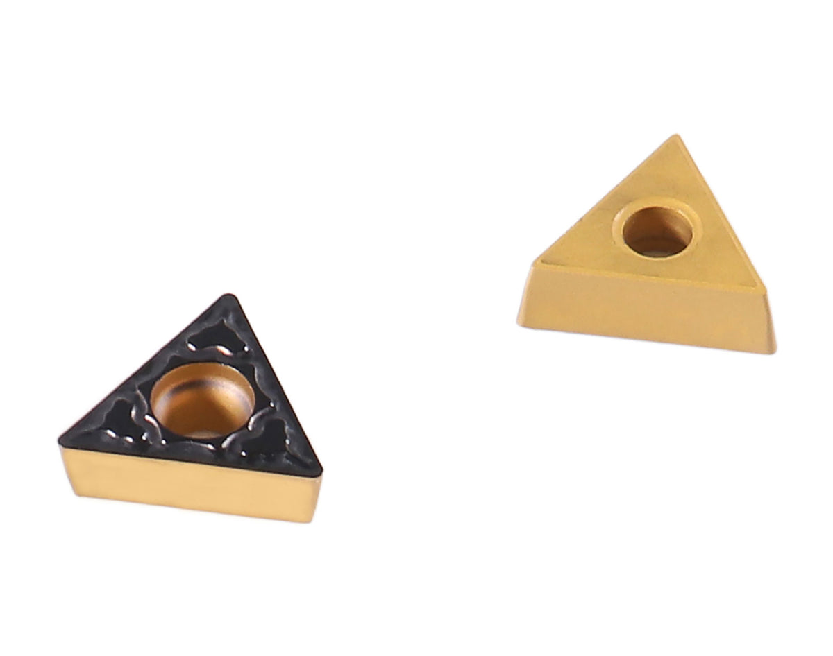 Carbide Inserts, TCMT, TiN / CVD Coated, 10 PCS/SET