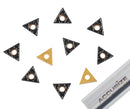 Carbide inserts, CVD Coating, TCMT, Black/Yellow, 10 ps/box
