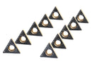 Carbide inserts, CVD Coating, TCMT, Black/Yellow, 10 ps/box