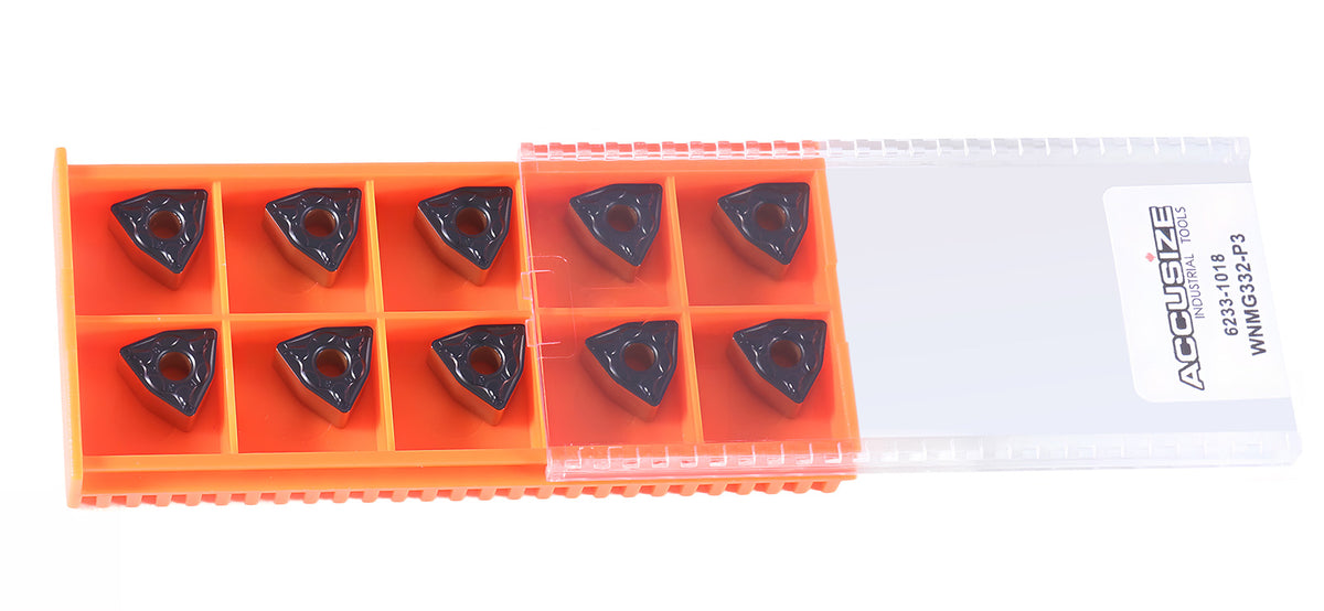 Carbide inserts, CVD Coating, WNMG, Black/Yellow, 10 ps/box
