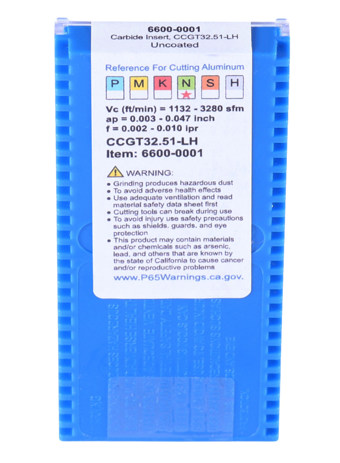 CCGT-AK pour inserts en carbure d'aluminium, 10ps/set